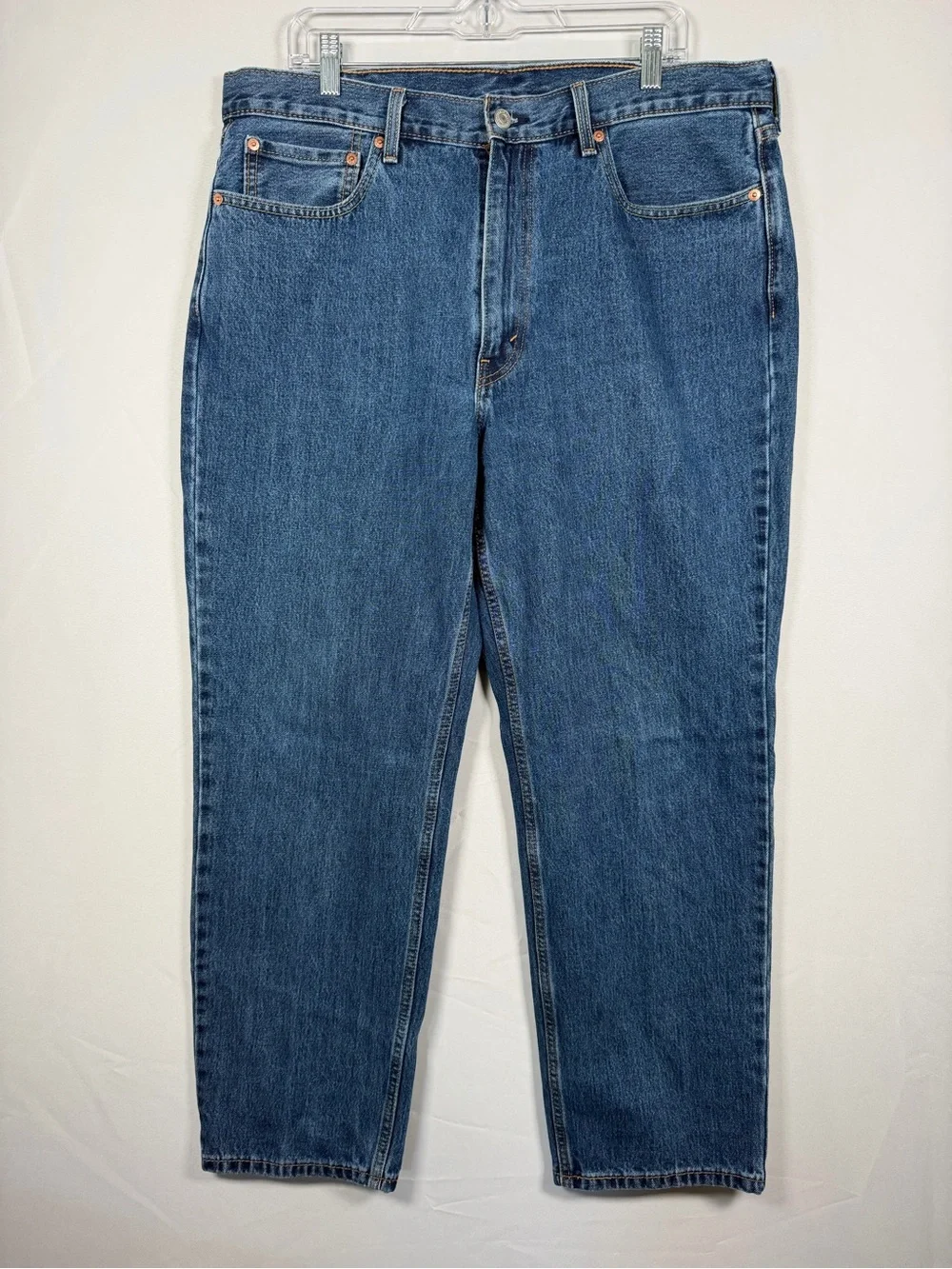 Levi’s 550 Relaxed Fit Jeans Men’s 38x30 Blue Tapered 100% Cotton Denim